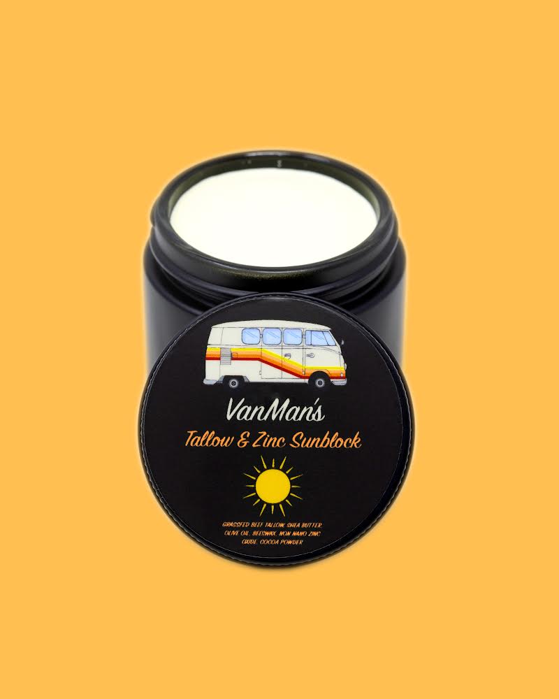Chemical Free Zinc & Tallow Sunscreen - VanMan – VanMan Company